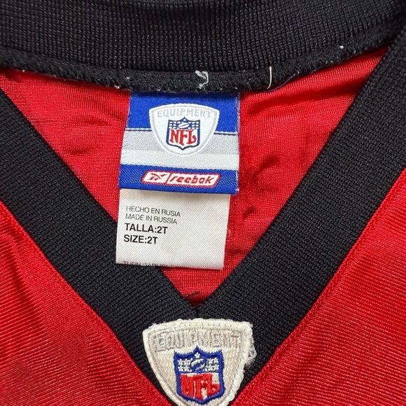 Toddler boys NFL Bucs jersey- jerevicius 2T sports buccaneers football - Picture 2 of 3